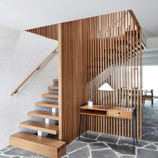 75 Beautiful Midcentury Modern Staircase Pictures Ideas