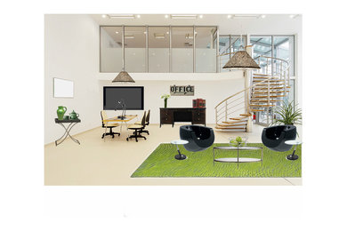 Commercial Spaces - Office Concept Green