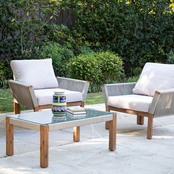 Sidmouth Outdoor Armchair With Cushions, Set of 2