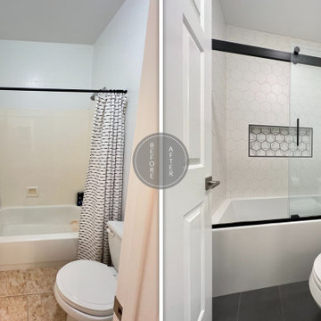 Matt & Jessica's Guest Bathroom Remodeling