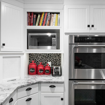 Elegant White Kitchen Remodel