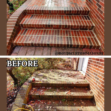 ✨ BEFORE & AFTER -- Step Repair