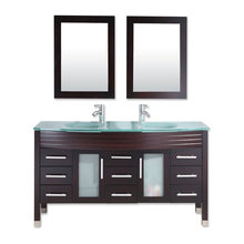 flowering garden master bathroom