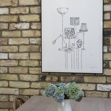 Chalk White Kitchen in London