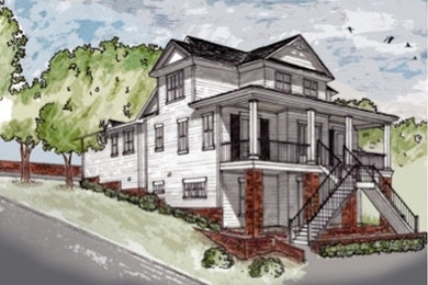 Nottingham Road Project: High-End, Charleston-Style, For-Sale Homes in Raleigh