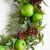 Apple and Mixed Botanicals Wreath, 24"