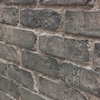 28"x48" Faux Brick Panels Chicago Brick, Charcoal