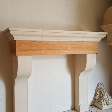 Cast Stone Fireplace Mantels