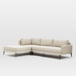 Andes 3-Piece Sectional - Stone (Twill) - Products