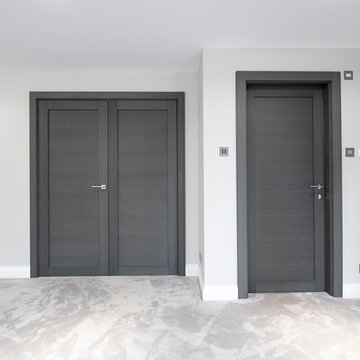 Made to measure grey internal doors | Deuren