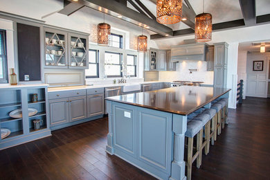 Kitchen - contemporary kitchen idea in Other
