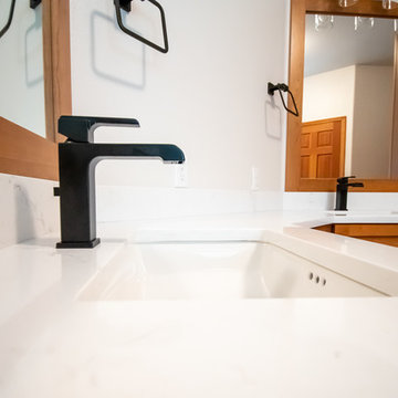 Happy Valley Craftsman Master Bath