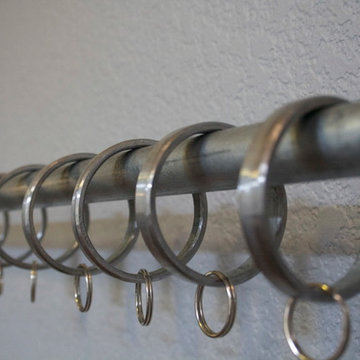 Various Curtain Rod projects.