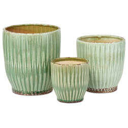 Farmhouse Indoor Pots And Planters by Benzara, Woodland Imprts, The Urban Port