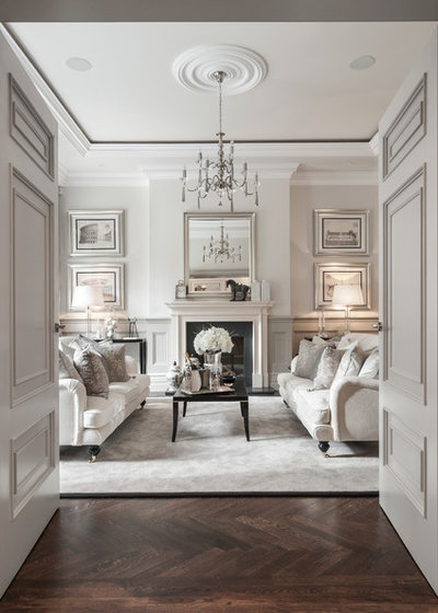 Traditional Living Room by Alexander James Interiors