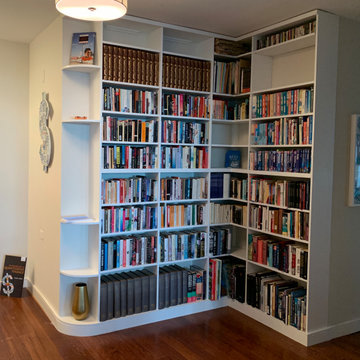 Custom Built-in Bookshelves