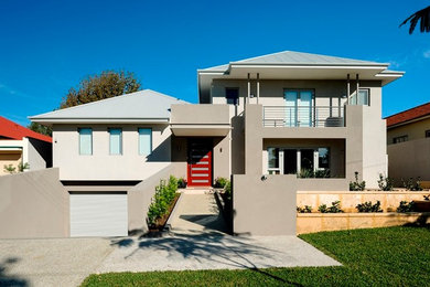 Home design - contemporary home design idea in Perth