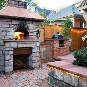 Pizza Oven and Outdoor Kitchen