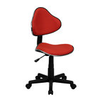 Red Fabric Task Chair BT-699-RED-GG