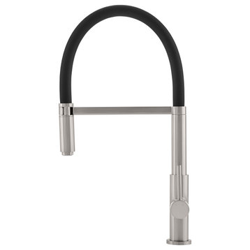 Troyes Single Handle, Pull-Down Kitchen Faucet, Brushed Nickel