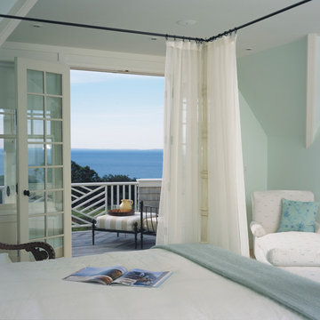 Waterfront Shingle Style Home