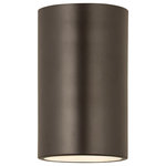 Z-Lite - Harley 1 Light Flush Mount, Bronze - This 1 light Flush Mount from the Harley collection by Z-Lite will enhance your home with a perfect mix of form and function. The features include a Bronze finish applied by experts.
