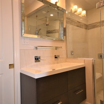 Steam Shower with Barrier Free Base