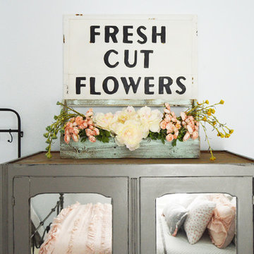 Vintage Feminine Toddler Room