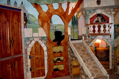 Inspiration for an eclectic kids' room remodel in San Francisco