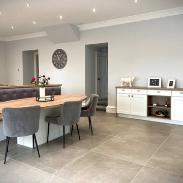 Traditional White Kitchen in St. Fergus near Peterhead