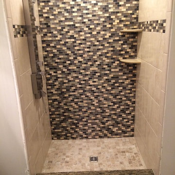 Tile shower