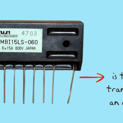 Fuji Electric 6MBI15LS-060 Power Transistor Module - Outdoor Products