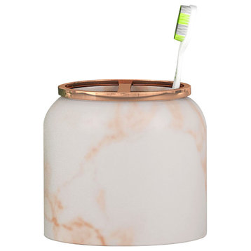 nu steel Misty Copper Collection Toothbrush Holder