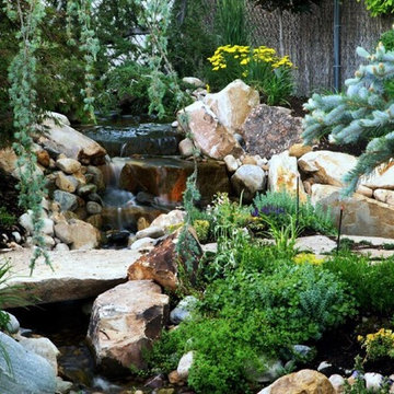 Boulders In River