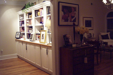 Inspiration for an eclectic living room remodel in Atlanta