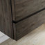 Formosa Floor Standing Open Bottom Modern Bathroom Cabinet With Top & Sink, 24"