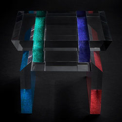 Luminous Finish Coats&reg; Technique on Acrylic Furniture. - Living Room Furniture