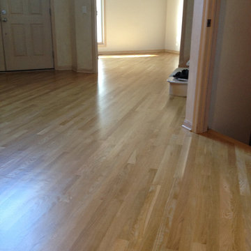Wood floors installed on 45 degree angle