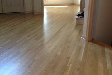 Wood floors installed on 45 degree angle
