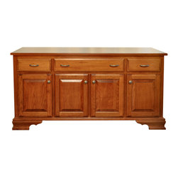 cherry traditional buffet - Kitchen And Dining Furniture