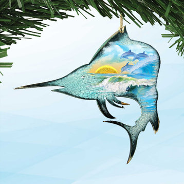 Marlin Fish Ornament