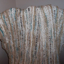 Au Natural Coastal Accessories Afghan - Throws