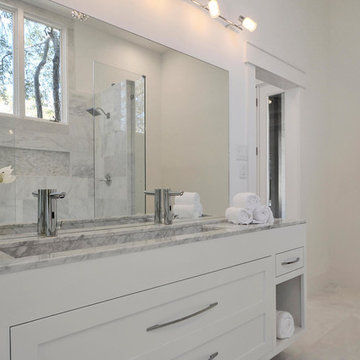 ATX Transitional Home - Hand Scraped Natural Hickory