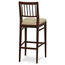 Walnut Finished Beech Bar Stool
