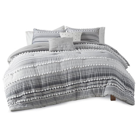 100% Cotton 5 Piece Comforter Set, UH10-2298