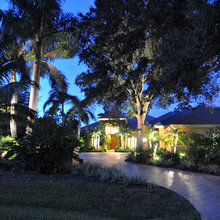 driveway & front porch