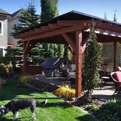 Lynx Ridge Residence - Pergolas