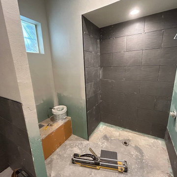 Commercial restroom remodeling