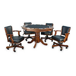 Durban Octagonal Game Table Set - Game Tables