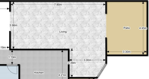 Furniture Arrangement In L Shaped Living Dining Room